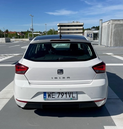 Seat Ibiza cena 46700 przebieg: 110000, rok produkcji 2019 z Kraków małe 326